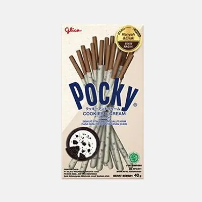 Image de Glico Pocky Cookies & Cream 40 g