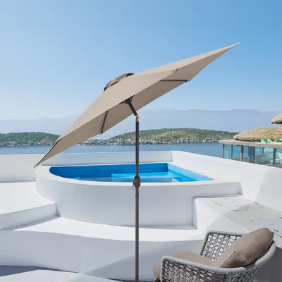 Image de Parasol 'Altino' avec articulation kaki