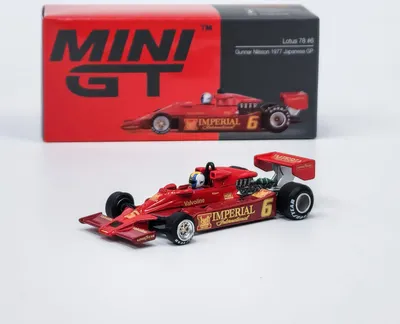 Produktbild von LOTUS 78 Nr.3 GUNNAR NILSSON JAPANESE GP 1977 - Mini GT 1:64