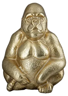 Produktbild von GILDE Dekofigur Skulptur Gorilla H. 27 cm,60178