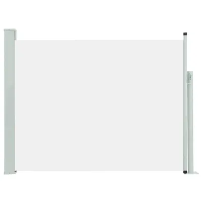 Obrázok produktu pre Zaťahovacia bočná markíza na terasu 140x500 cm, krémová