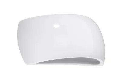 Zdjęcie produktu dla Kinkiet PONTIUS biały 1xG9x40W ceramika / gips wym:13,5x9x32cm IP20 Sollux Lighting