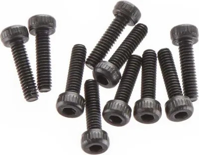 Produktbild von Axial AX31066 Cap Head M2x8mm Black (10)