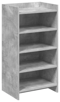 Produktbild von vidaXL Schuhschrank Betongrau 48 x 36 x 92 cm Holzwerkstoff