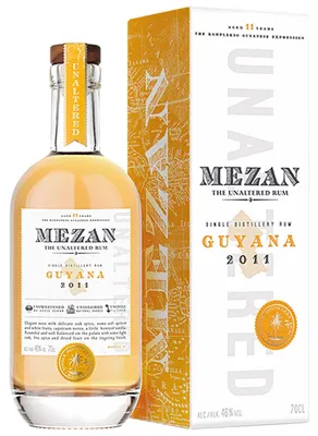 Produktbild von Mezan The Unaltered Rum Guyana 2011 46% Vol. 0,7l in Geschenkbox