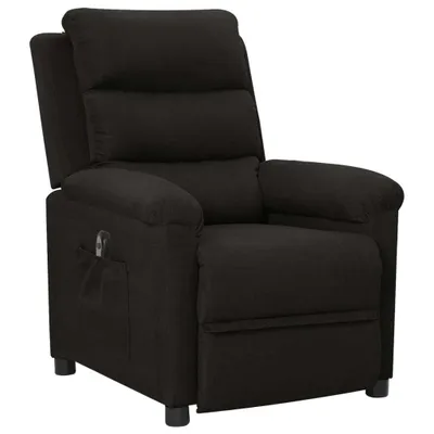 Produktbild von vidaXL Relaxsessel Elektrisch Schwarz Stoff