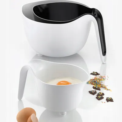 Image de Bol Koziol Mixxx Blanc avec Grande Anse