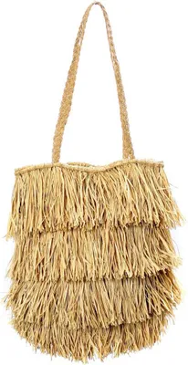 Produktbild von Bazar Bizar Tasche aus Raffia in braun, 32 x 15 x 100 cm