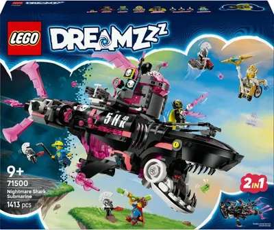 Image de LEGO DREAMZzz Sous-marin requin cauchemar 71500