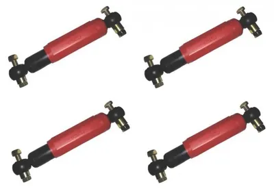 Produktbild von 4 x AL-KO Octagon Achsstoßdämpfer Stoßdämpfer ROT