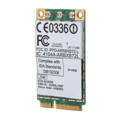 Produktbild von Netzwerkkarte, Drahtlosnetzwerkkarte, PCI-E-Karte, Mini-PCI-E-Karte, Dualband-Netzwerkkarte
