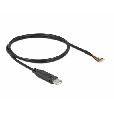 Produktbild von DELOCK Adapterkabel USB 2.0 Typ-A zu seriell RS-232