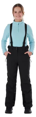 Productafbeelding van Killtec meisjesbroek, model ksw 77, functionele broek, ski-broek met afneembare schouderbanden