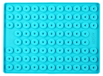 Silikon-Backform Donut, mittel, für Hundekekse, antihaftbeschichtet, BPA-frei