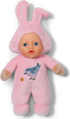 Immagine prodotto di BABY born for babies Cutie, bambola con lamina scoppiettante - UNA bambola inclusa