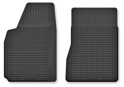 Image de Tapis avant en caoutchouc pour Renault Fluence 2009-2016 (berline) – 2 pièces, noirs, semi-universel, adapté