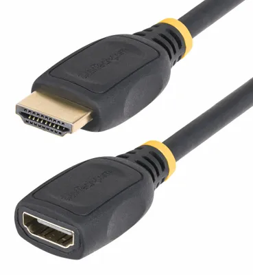Produktbild von StarTech.com HDMI 2.0 Verlängerungskabel 0,5m 4K 60Hz Stecker/Buchse