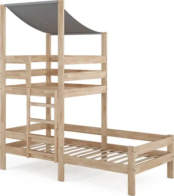Produktbild von Vitalispa Hausbett Tom, 90x200 cm, Naturholz