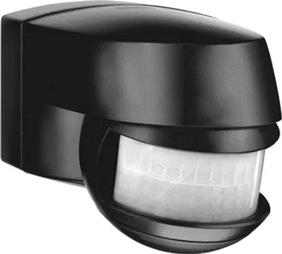 Produktbild von ESYLUX MD 200, Wand, Schwarz, IP44, 2000 Lux, 2,5 m, 200°