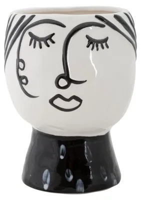 Imagen del producto de Mauro Ferretti: olla con tapa, diámetro 14 cm, altura 18,2 cm, color blanco y