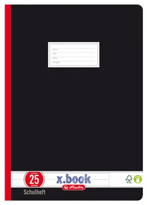 Image de Cahier d'école A4 20 feuilles lignées marge lycéeMix paquet de 10 pièces