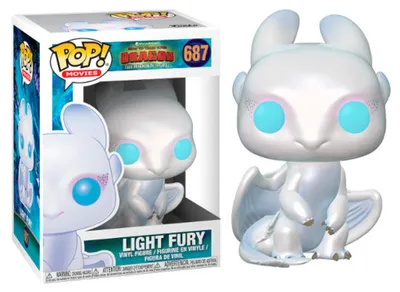 Obrázok produktu pre FUNKO Pop! Vinyl: How to Train Your Dragon - Light Fury, zberateľská figúrka, film a seriály