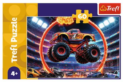 Produktbild von Trefl TREFL puzzle Monster truck 60 pcs