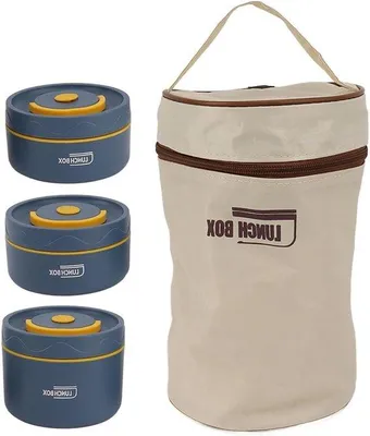 Obrázek produktu pro Vakuově izolovaná taška z nerezové oceli pro dospělé, velká, pro 3 osoby