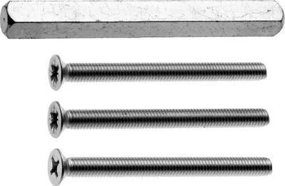 Produktbild von edi FORMAT Montageset für Rahmengarnitur 8 mm Vierkant 63-67mm Türstärke