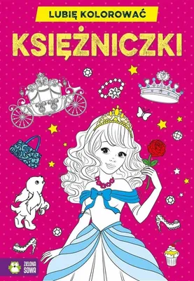 Image de Kolorowanka dla dzieci Księżniczki Lubię Kolorować