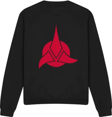 Immagine prodotto di Star Trek - Felpa "Klingon" per uomini/donne Unisex TV12275 (M) (Nero)