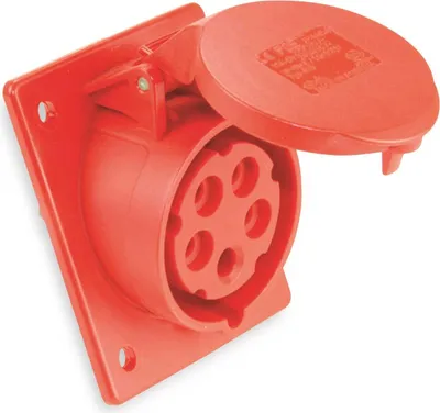 Image de PCE CEE Prise de courant en saillie 415-6TT, 5 pôles, 16 A, 230 V, IP44