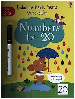 Obrázok produktu pre Early Years Wipe-Clean Numbers 1 to 20