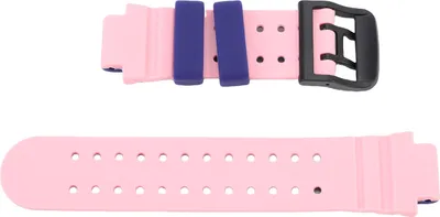 Produktbild von 15 mm Kinder-Smartwatch-Armband, wasserfest, weiches Silikon, Ersatzarmband für Laufen, Wandern, Sport, Lila, Rosa