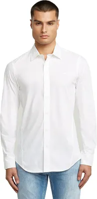 Produktbild von G-star Uniform Slim Langarmhemd Weiß XS Mann Weiß XS