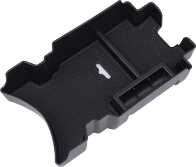 Obrázek produktu pro Černý úložný box Armerest na středovou konzolu pro Hondu Civic 10