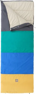 Produktbild von NOMAD® Blazer Multicolour Deckenmodell Schlafsack Grün Gefütterter Zugluftschutz