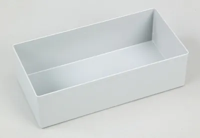Produktbild von Einsatzbox S5, grau 108x216x63 mm
