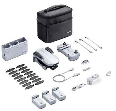Produktbild von Kamera-Drohne, 4K Videoaufnahme, 3-Achsen-Gimbal, GRAU, EU