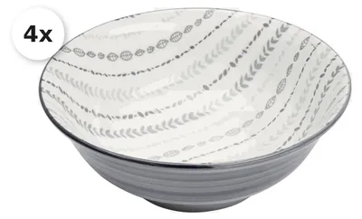 Zdjęcie produktu dla Servierschale 21cm / 1400ml 4er Set Sendai Ranke