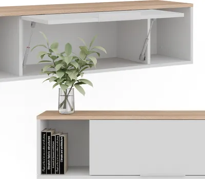 Obrázek produktu pro Nástěnná police Vicco Betti Bílá/Sonoma 120 x 30 cm, Model 51712