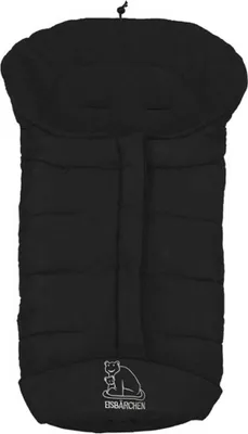 Obrázok produktu pre Heitmann Eisbärchen nánožník na kočík, dizajn:Black/Black S