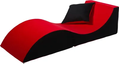 Produktbild von 3-in-1-Multifunktionssessel rot-schwarz
