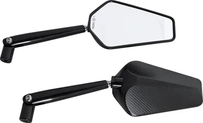 Produktbild von Highsider Lenkerspiegelpaar Prato Alu Schwarz M10x1,25R+L 2er-Set