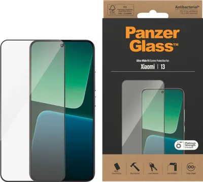 Image de Verre trempé Panzerglass Ultra-Wide Fit pour Xiaomi 14 / 13