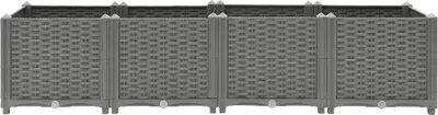Obrázek produktu pro vidaXL Zvýšené lůžko 160x40x38 cm polypropylenové