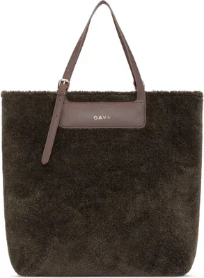 Image de DAY ET sac à épaule sac shopper Teddy Bag Dark Olive vert