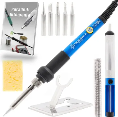 Obrázek produktu pro 10 v 1 Techrebal „Blue Jet“ TBJ60W Sada přesných páječek s potenciometrem 60 W