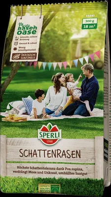 Produktbild von SPERLI Rasensamen Schattenrasen umhüllt für 8-10 m² 0,5 kg