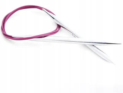 Produktbild von KnitPro Nova Metall Rundstricknadeln 15 mm 100 cm
